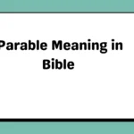 Parable Meaning in Bible