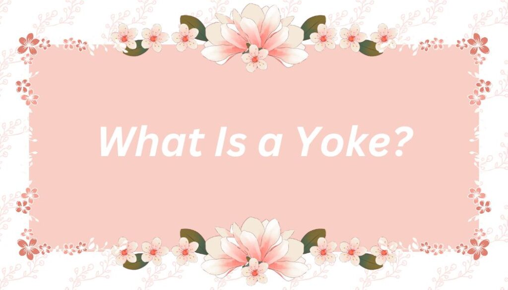 What Is a Yoke