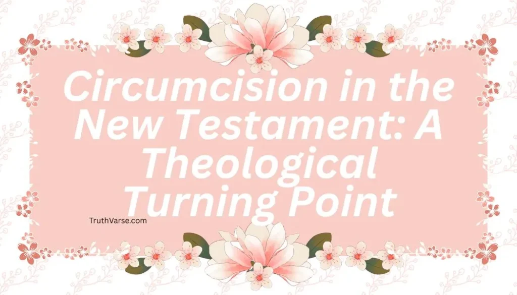 Circumcision in the New Testament