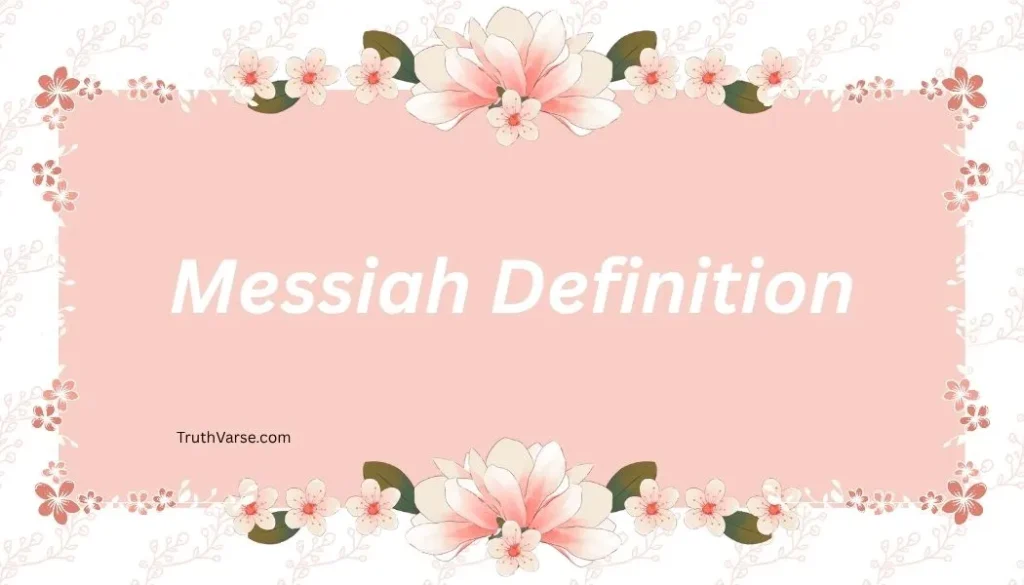 Messiah Definition