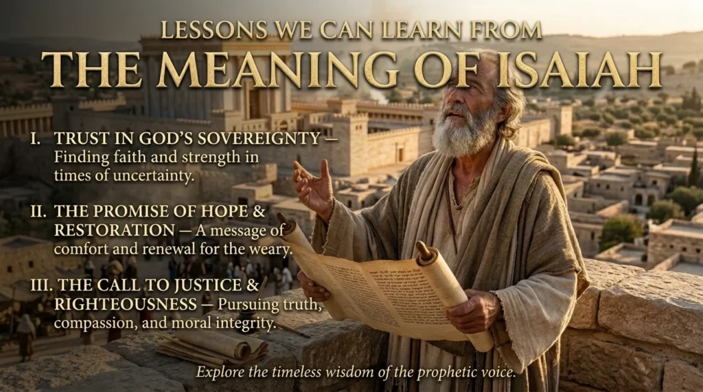 Lessons We Can Learn from the Meaning of Isaiah